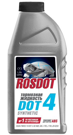 Т/ж DOT-4 Тосол-Синтез ROSDОТ 4    455гр. (г.Дзержинск) /кор.25шт./