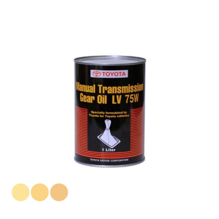 75W LV TOYOTA   1л. API GL-4 Масло трансмиссионное для МКПП (пласт.канистра) /кор.12шт./